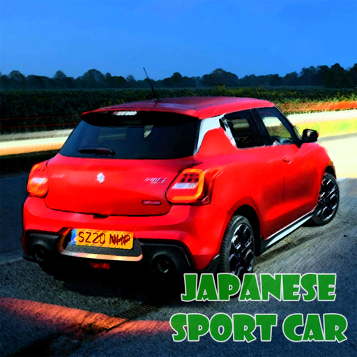Rompecabezas automotriz de deporte japonesa
