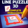 line puzzle 3d